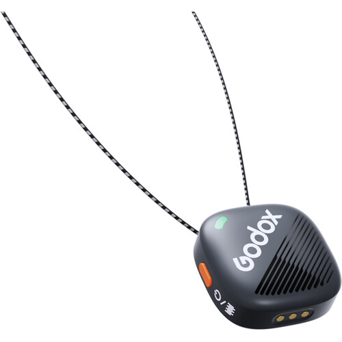 Godox Cube-C 2-Person Wireless Microphone System for Cameras and Mobile Devices (2.4 GHz, Black)