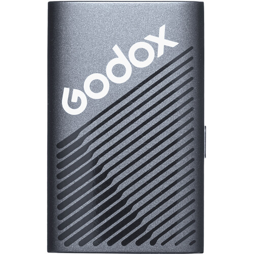 Godox Cube-C 2-Person Wireless Microphone System for Cameras and Mobile Devices (2.4 GHz, Black)