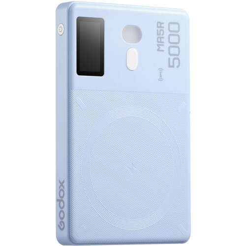 مصباح LED وبنك الطاقة Godox MA5R RGB (أزرق)