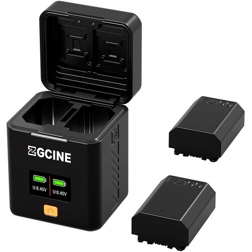 ZGCINE Fast Dual Charger for Sony NP-FZ100 Batteries