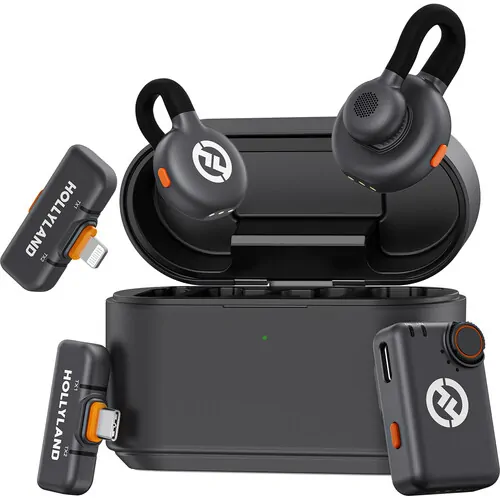 Hollyland LARK M2S Ultimate Combo 2-Person Wireless Microphone