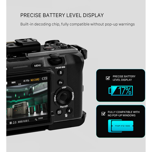 Tilta NP-FZ100 USB-C Battery (2400mAh) TNP-FZ100-GN