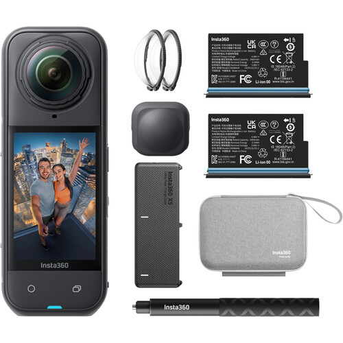 مجموعة أساسيات كاميرا الحركة Insta360 X5 360 مجموعة أساسيات كاميرا الحركة Insta360 X5 360