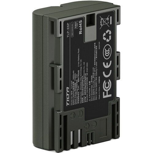 Tilta LP-E6P USB-C Battery (2400mAh, Green) TLP-E6P-GN Tilta LP-E6P USB-C Battery (2400mAh, Green) TLP-E6P-GN