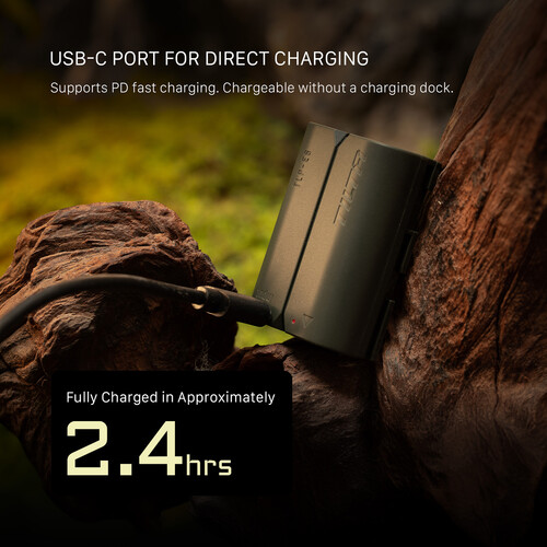 Tilta LP-E6P USB-C Battery (2400mAh, Green) TLP-E6P-GN Tilta LP-E6P USB-C Battery (2400mAh, Green) TLP-E6P-GN