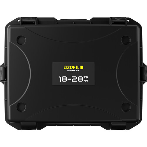 عدسة DZOFilm X-Tract 18-28mm T8 FF قابلة للفصل مع حافظة (0، 90 و360، ARRI PL، متري)