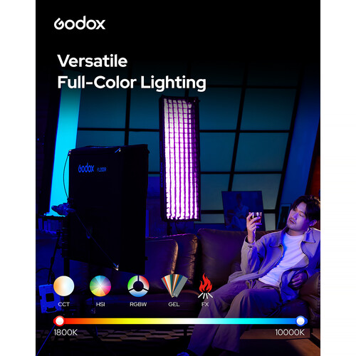 Godox FL200R RGB Flexible LED Light Mat (2 x 2')