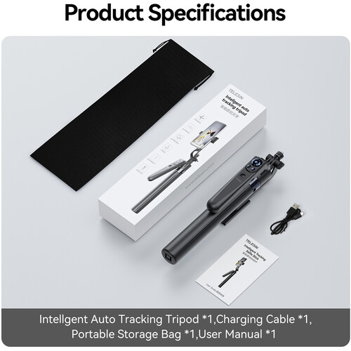 TELESIN Intelligent Auto-Tracking Tripod TELESIN Intelligent Auto-Tracking Tripod
