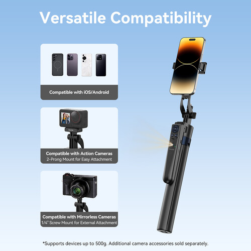 TELESIN Intelligent Auto-Tracking Tripod TELESIN Intelligent Auto-Tracking Tripod