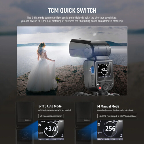 Neewer Z880-S TTL Camera Flash Speedlite for Sony