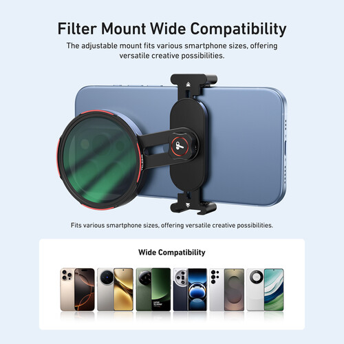 TELESIN Mobile Phone Filter Holder (67mm) P3-EAK-02