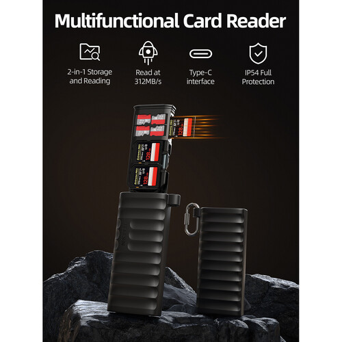 TELESIN Multifunctional Card Reader S6-MCR-01