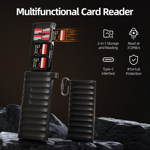 TELESIN Multifunctional Card Reader S6-MCR-01