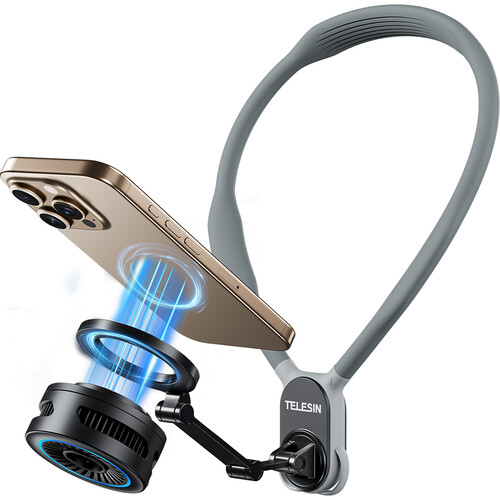 TELESIN Magnetic Cooler for Smartphones and Tablets (Cooling with Wireless Charging) P9-MPR-01-P