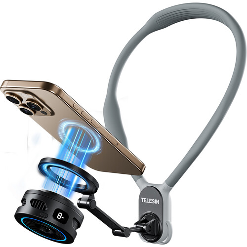 TELESIN Magnetic Cooler for Smartphones and Tablets (Cooling with Wireless Charging) P9-MPR-01-P