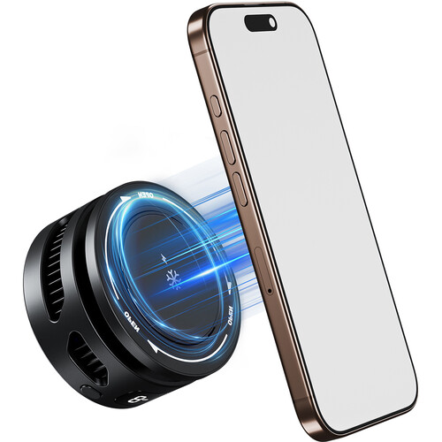 TELESIN Magnetic Cooler for Smartphones and Tablets (Cooling with Wireless Charging) P9-MPR-01-P