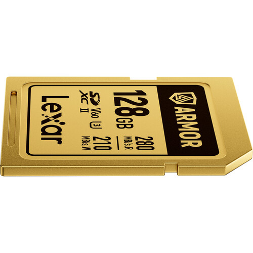 Lexar 128GB ARMOR GOLD UHS-II SDXC Memory Card
