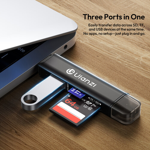 Ulanzi CR1 3-in-1 Card Reader Ulanzi CR1 3-in-1 Card Reader