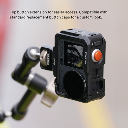 Tilta Camera Cage Base Kit for DJI Osmo Action 6 (Black) TA-T95-A-B Tilta Camera Cage Base Kit for DJI Osmo Action 6 (Black) TA-T95-A-B