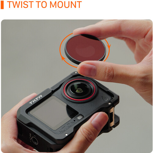 Tilta Filter Kit for DJI Osmo Action 6 (Set of 4) TA-T95-FK-B Tilta Filter Kit for DJI Osmo Action 6 (Set of 4) TA-T95-FK-B