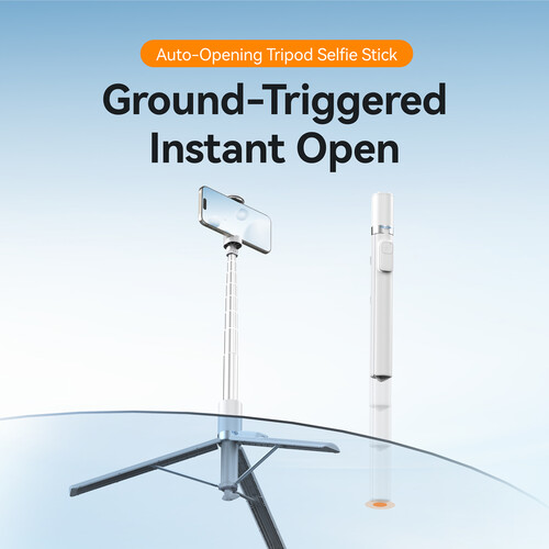 TELESIN Selfie Stick Phone Tripod with Bluetooth Remote P1-TSS-002