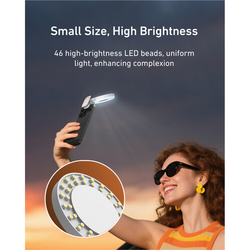 TELESIN Mobile Phone Beauty Fill Light P5-BGD-04
