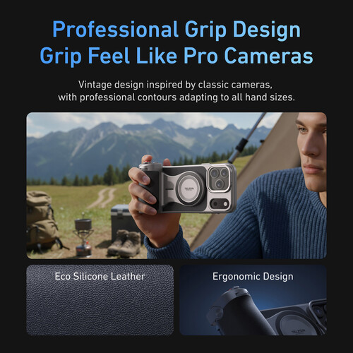 TELESIN Master Grip for iPhone 17 Pro Max (Creator Combo) P5-MCS-13-TIP