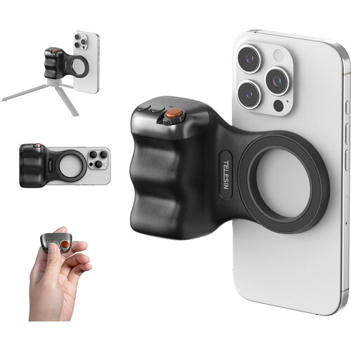 TELESIN Fun Shot Magnetic Grip (Black)