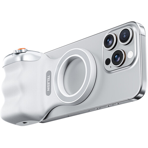 TELESIN Fun Shot Magnetic Grip (White)