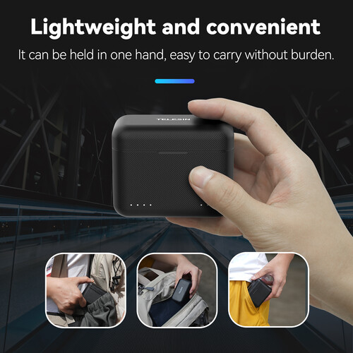 TELESIN Charging Case for Insta360 X5 S0-BCG-42-TIS