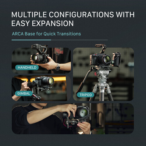 Tilta Camera Cage Base Kit for Canon C50 (Black) TA-T93-A-B