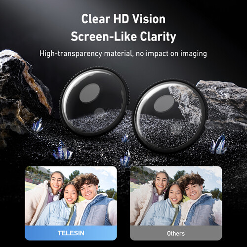 TELESIN Dual-Lens Protection Set for Insta360 X5 S5-FLT-39-TIS
