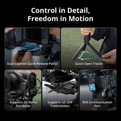 DJI RS 5 Gimbal Stabilizer Combo