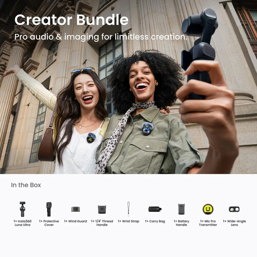 Insta360 Luna Ultra Standard Combo (Stellar White) Insta360 Luna Ultra Standard Combo (Stellar White)