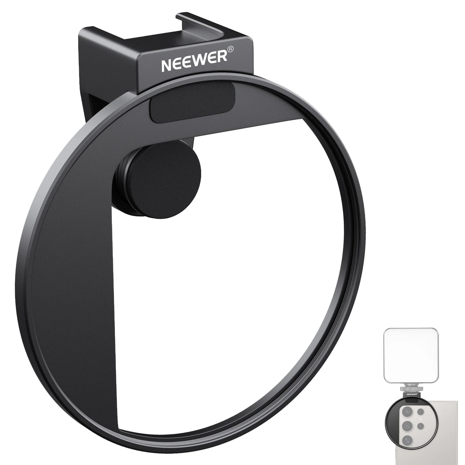 NEEWER LA006 Upgraded 67mm Phone Filter Mount
