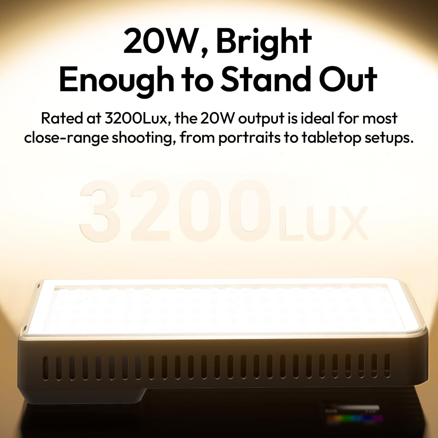 Ulanzi K20 RGB Video light 20w LED