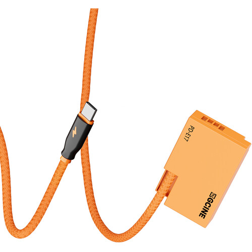 ZGCINE USB-C to LP-E17 Braided Dummy Battery Cable (23.6") ZGCINE USB-C to LP-E17 Braided Dummy Battery Cable (23.6")