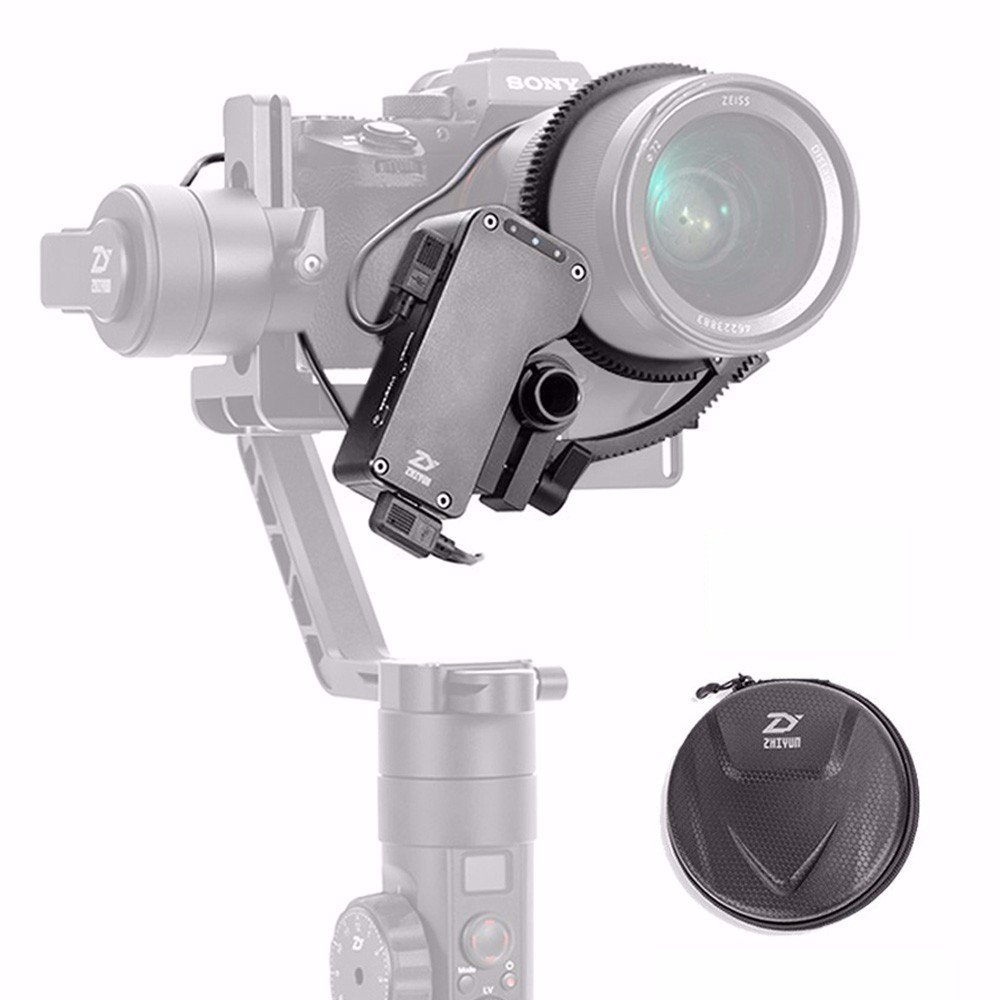 Zhiyun Crane 2 Servo Follow Focus Supports Real Time Focus with Zhiyun Crane 2 for All DSLR and Mirroless Cameras Canon Nikon Sony Panasonic (Zhiyun CMF-01)