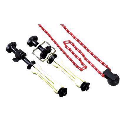 3-Roller Wall Mount Manual Background Support System Wall-mounted