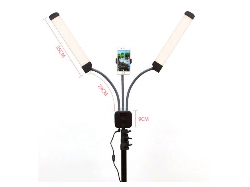 Light Sticks Beauty Led Light Double Arm