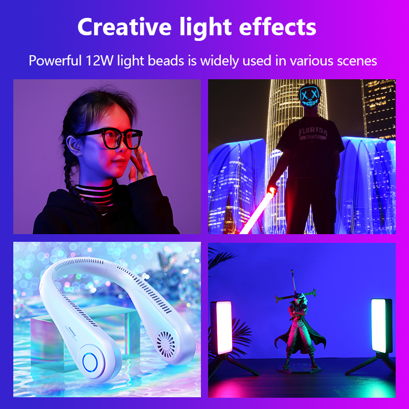 Sutefoto T15 RGB APP Full Color Light