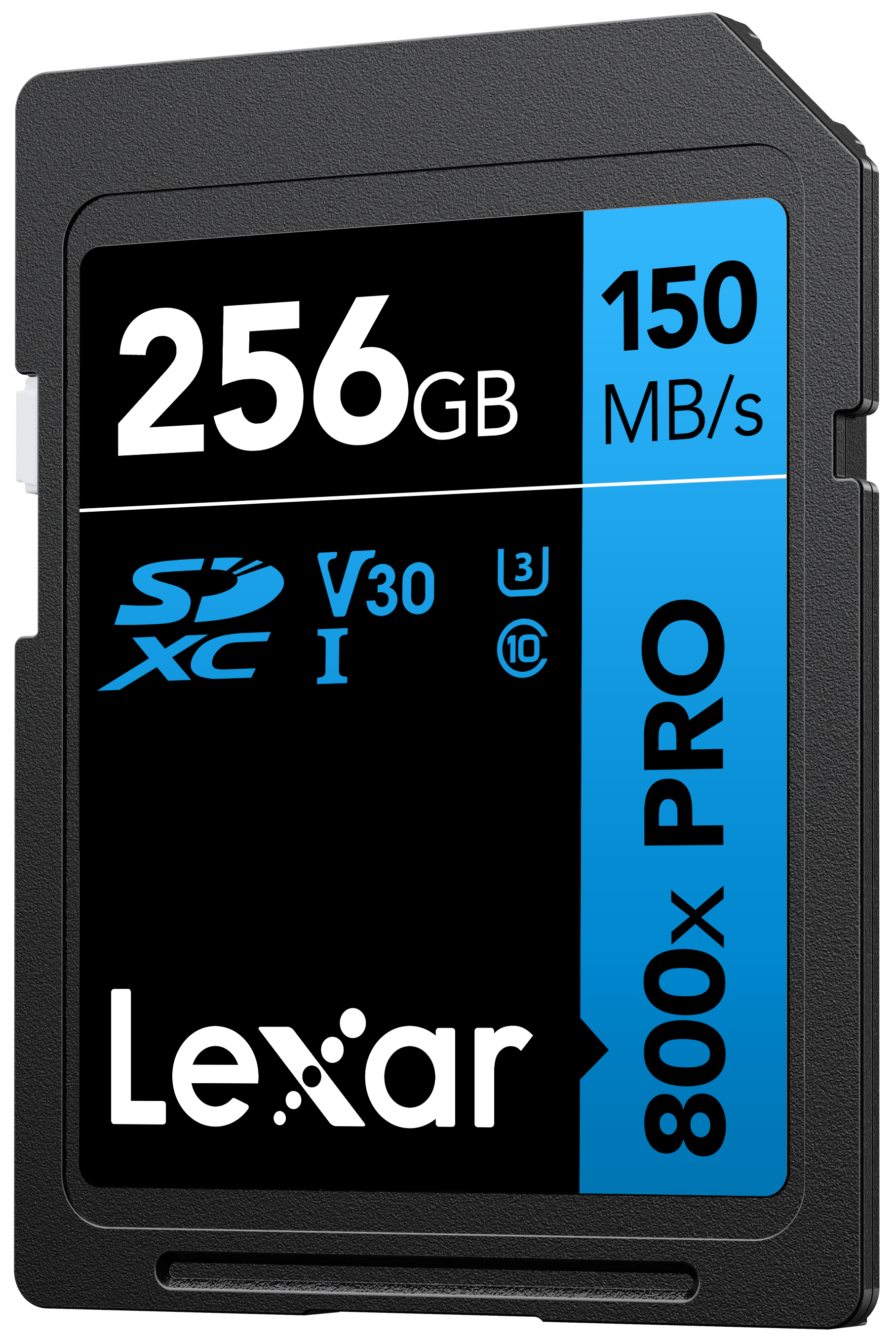 Lexar 800x Pro SDXC 256GB UHS-I V30 Memory Card | 150MB/s