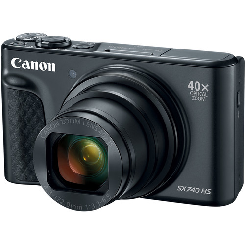 Canon PowerShot SX740 HS Digital Camera (Black) Canon PowerShot SX740 HS Digital Camera (Black)
