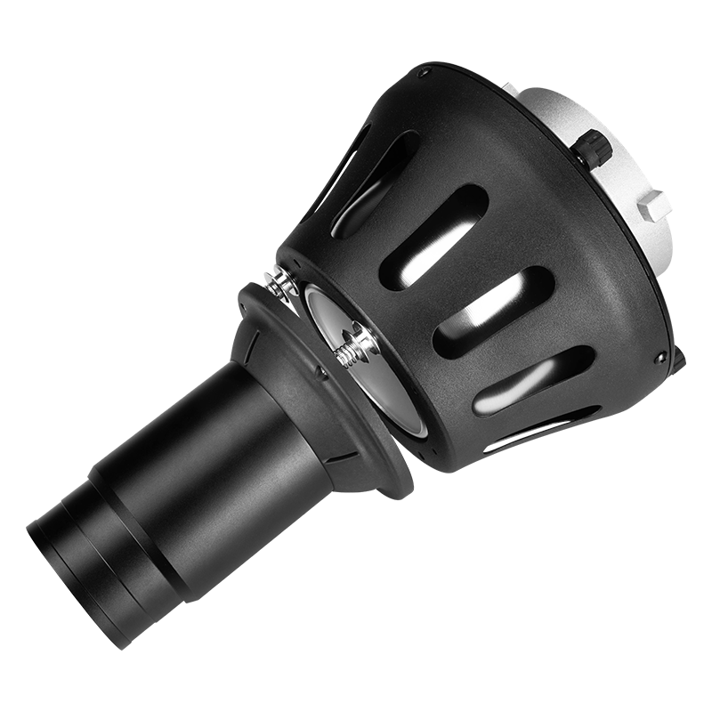 SN-29A NiceFoto Optical Snoot for LED Video Light and Studio flash light with Bowens mount