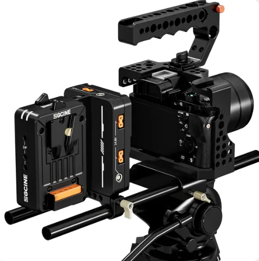ZGCINE Dual V-Mount Battery Adapter Plat (VM-HS2)