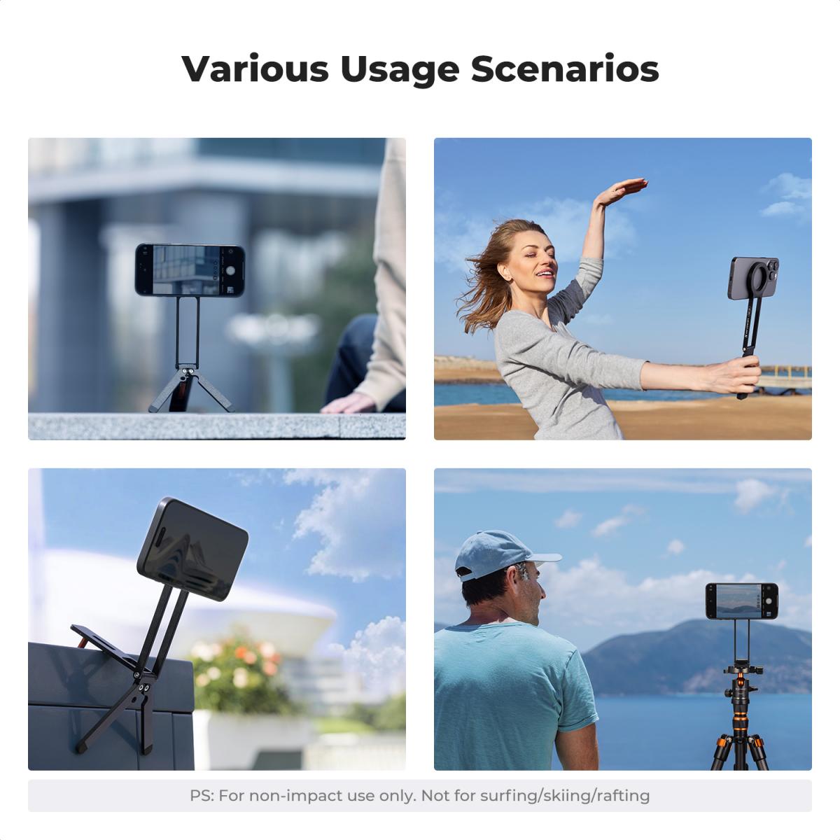 K&F Concept Magnetic Phone Tripod Stand for iPhone (KF31.139)
