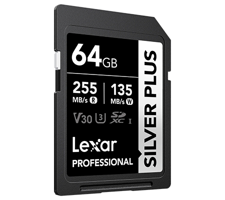 Lexar SD Silver Plus 255MB 64GB V30 Lexar SD Silver Plus 255MB 64GB V30