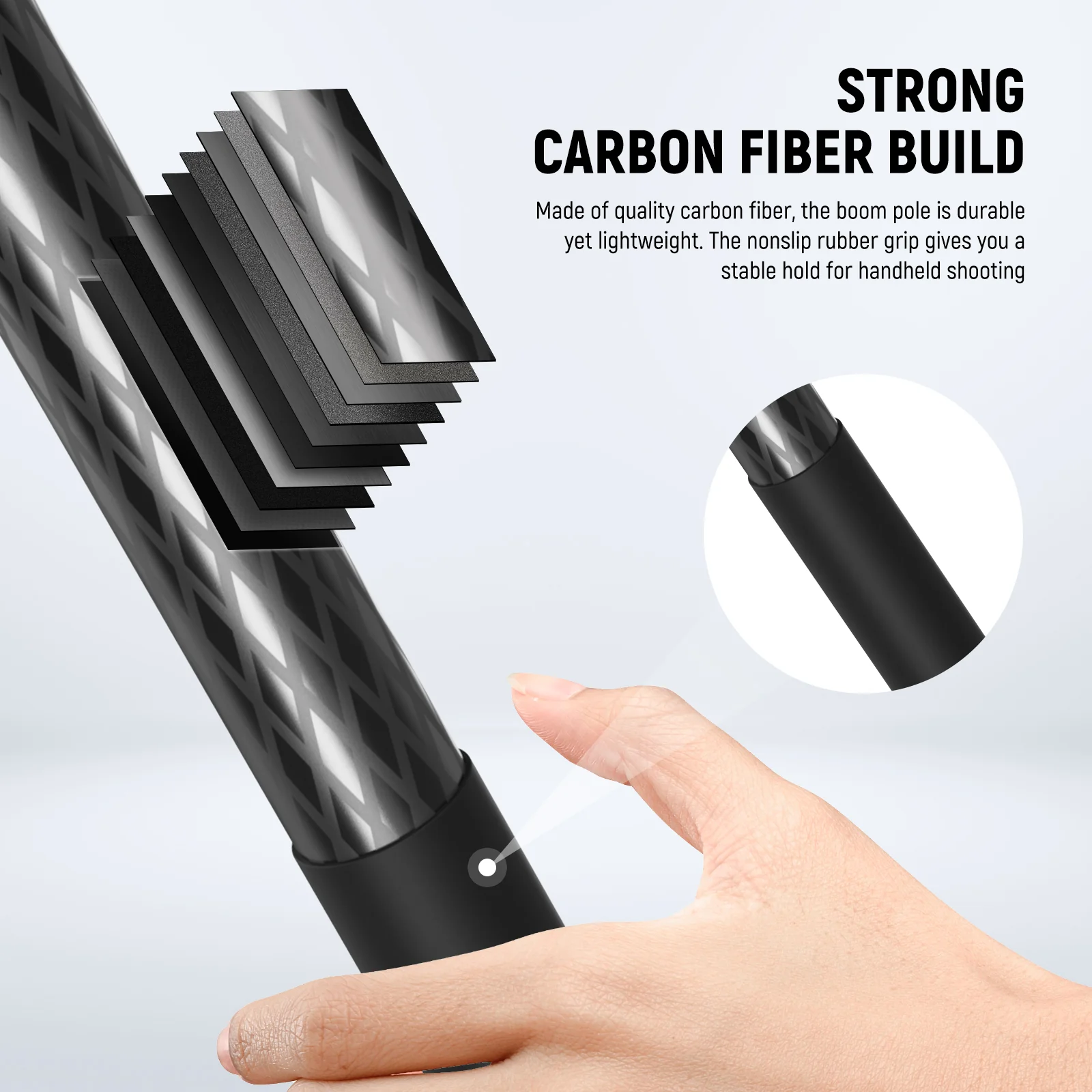 NEEWER MS-300CM Carbon Fiber Gimbal Extension Pole For DJI Ronin RS
