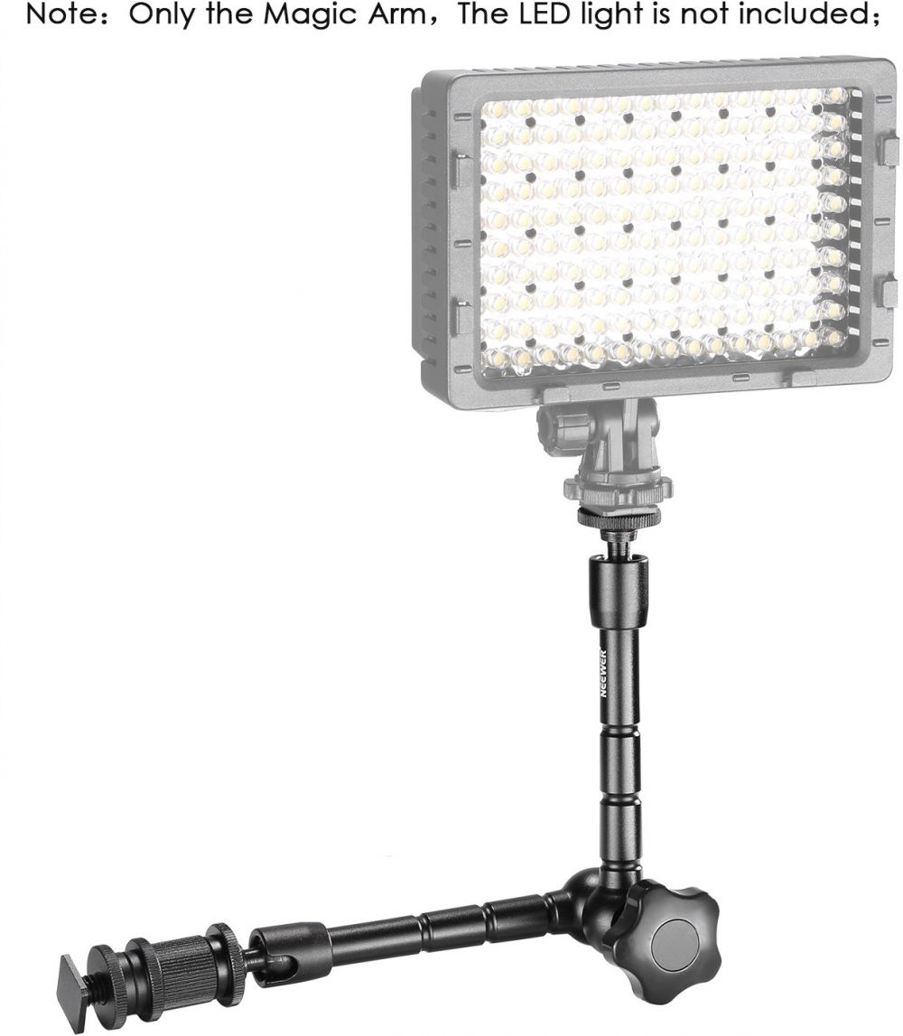 Adjustable Friction Power Articulating Magic Arm for DSLR Camera Rig / LCD Monitor / DV Monitor / LED Lights / flash light