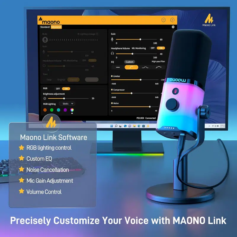MAONO PD100U Dynamic USB Microphone